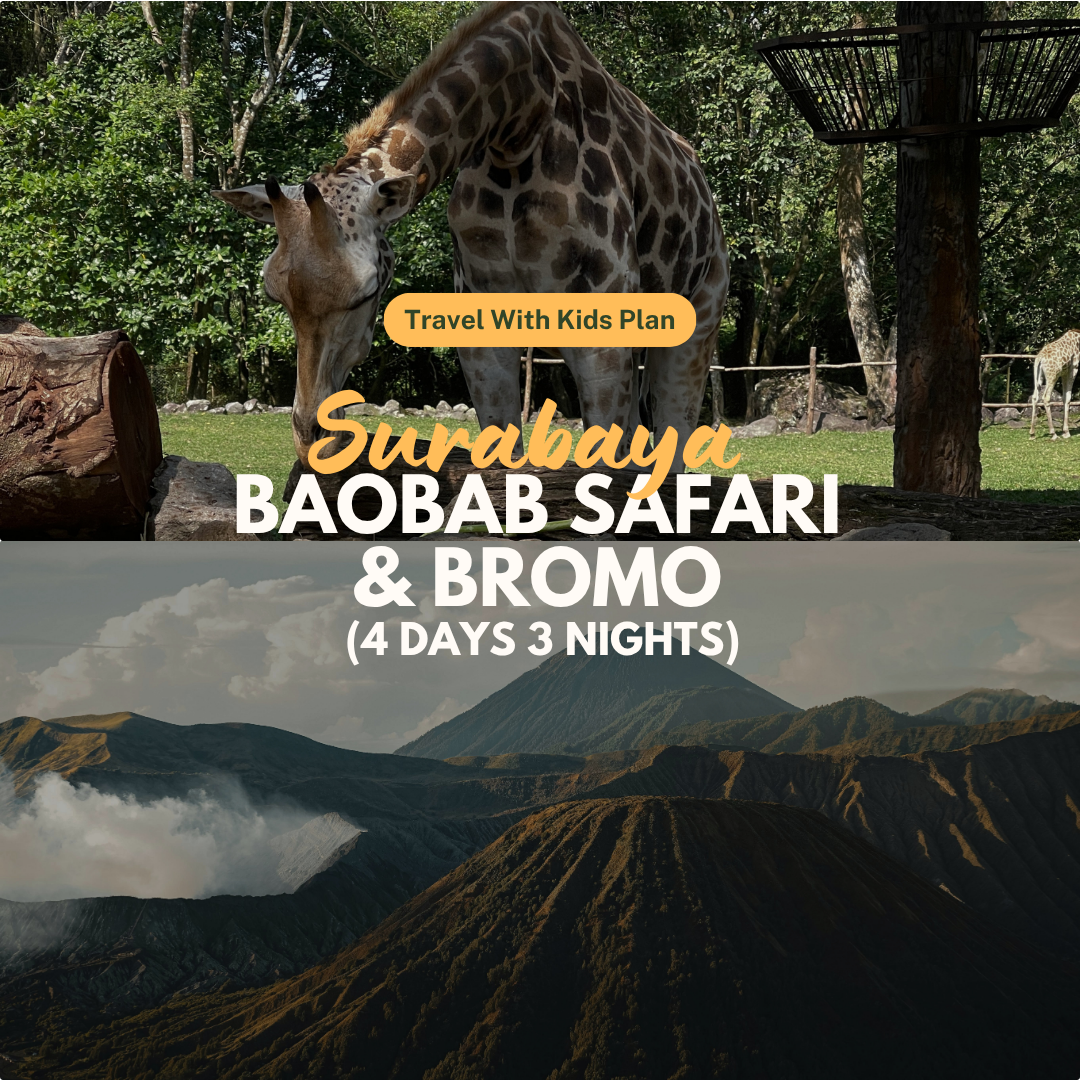 Surabaya, Indonesia - Baobab Safari & Bromo 4D3N | Travel With Kids Plan