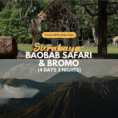 Surabaya, Indonesia - Baobab Safari & Bromo 4D3N | Travel With Kids Plan