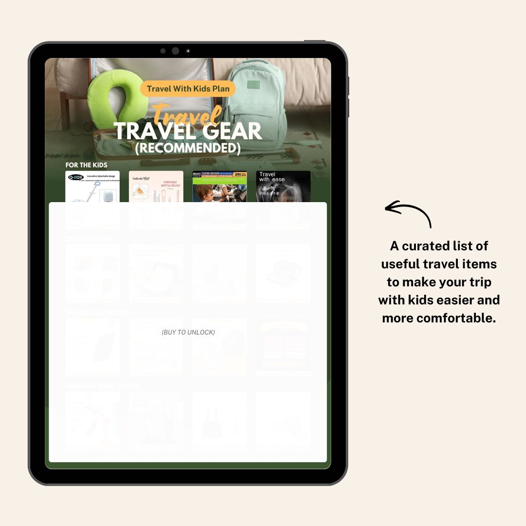 Singapore 5D4N | Travel With Kids Plan